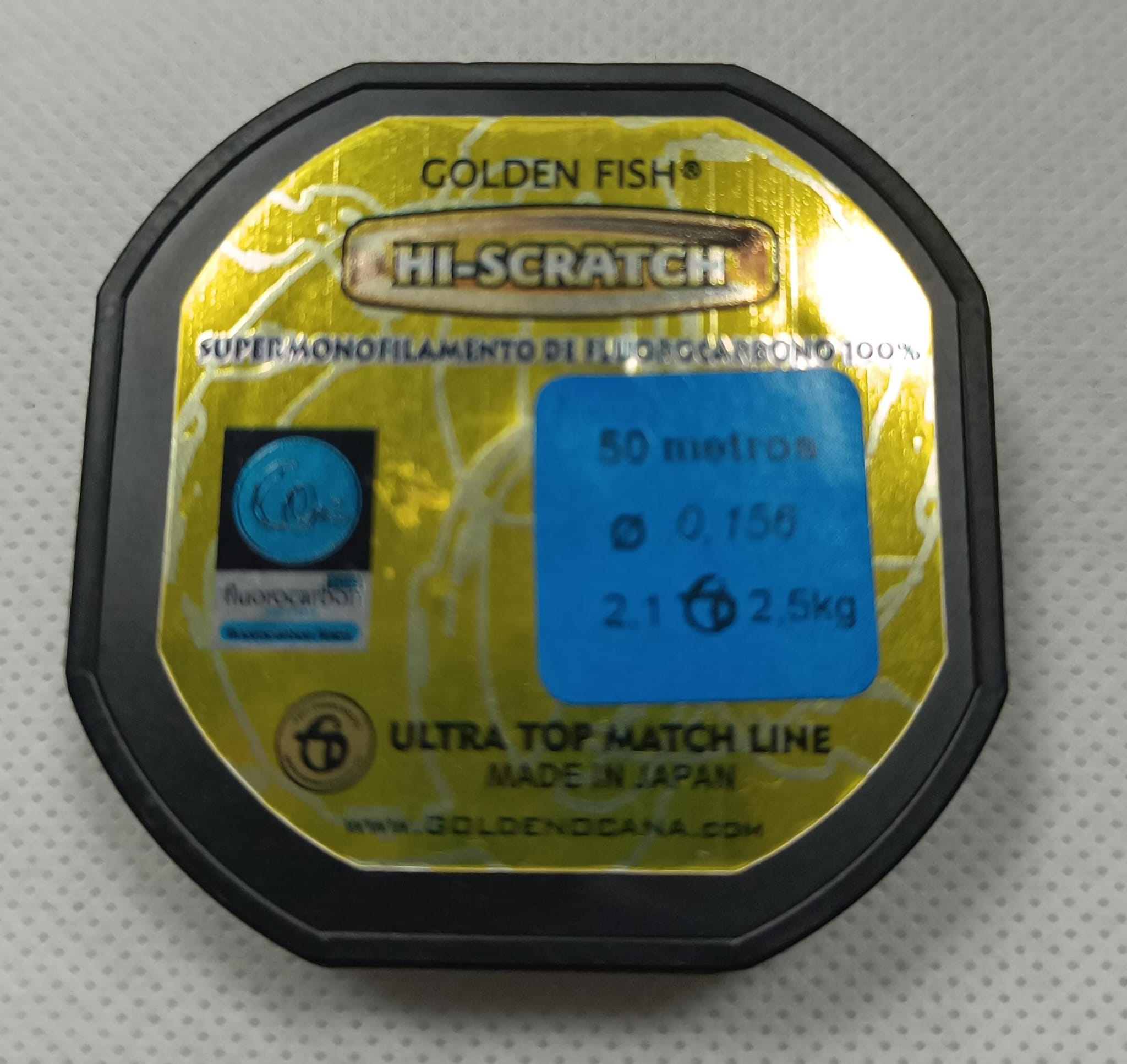 FLUOROCARBON HIGH SCRATCH 0.156MM 50MTR