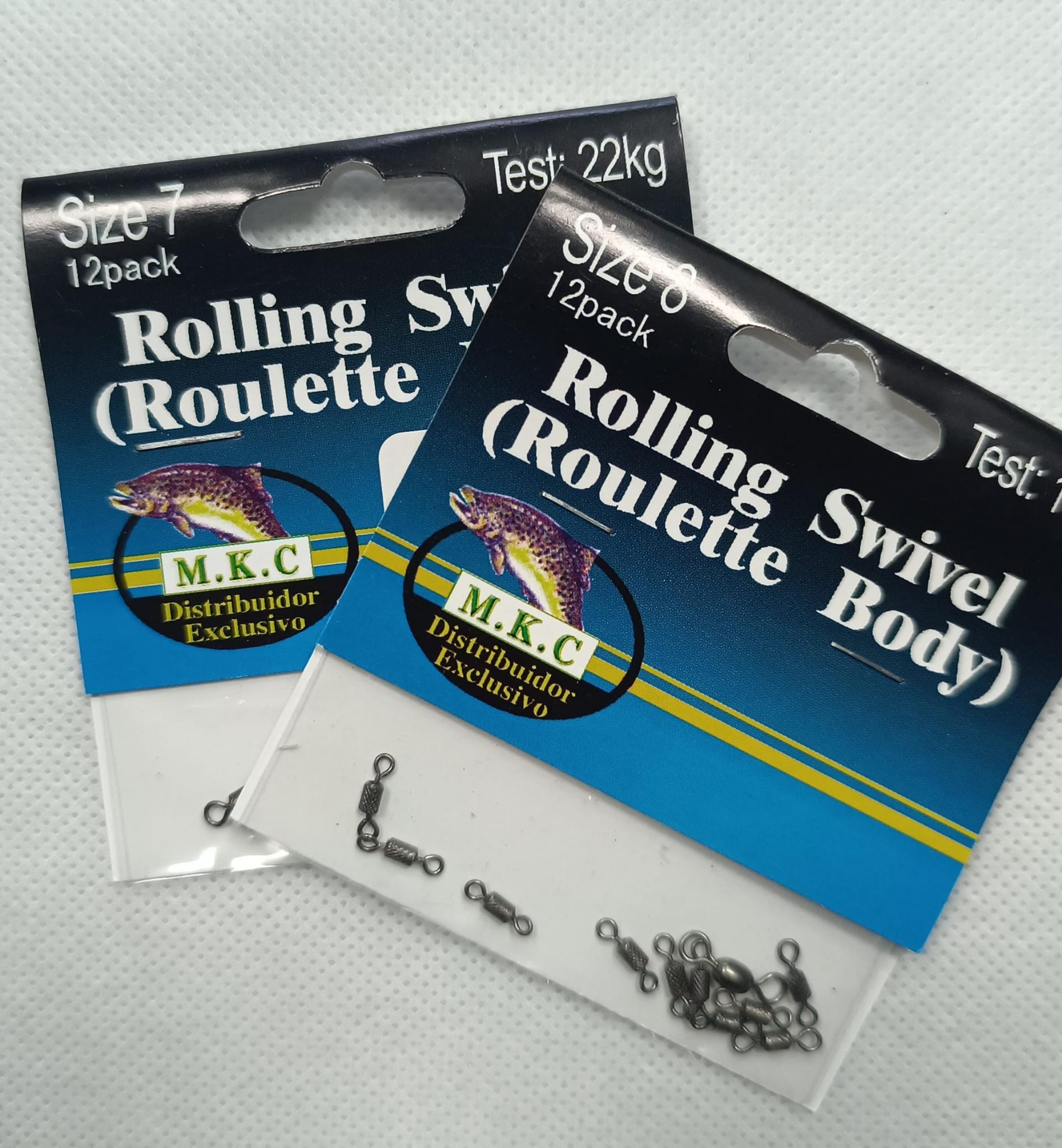 GIRATORIO - ROLLING SWIVEL (ROULETTE  BODY)  #06 12PCS/PQ