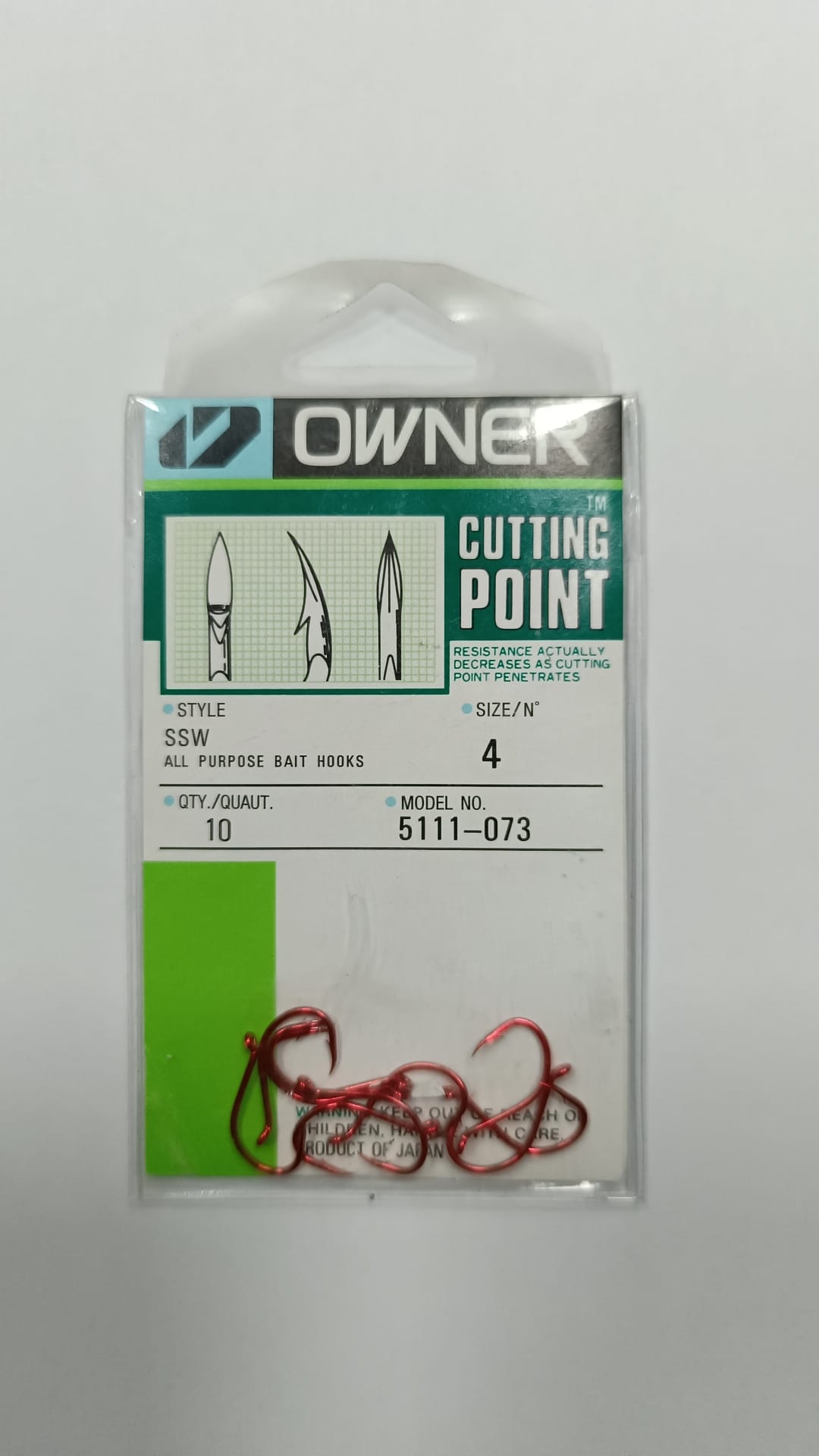 ANZUELO 5111/6 RED OWNER