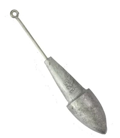 PLOMO ROCCOTOP C/ASTA INOX GR.150 40-150