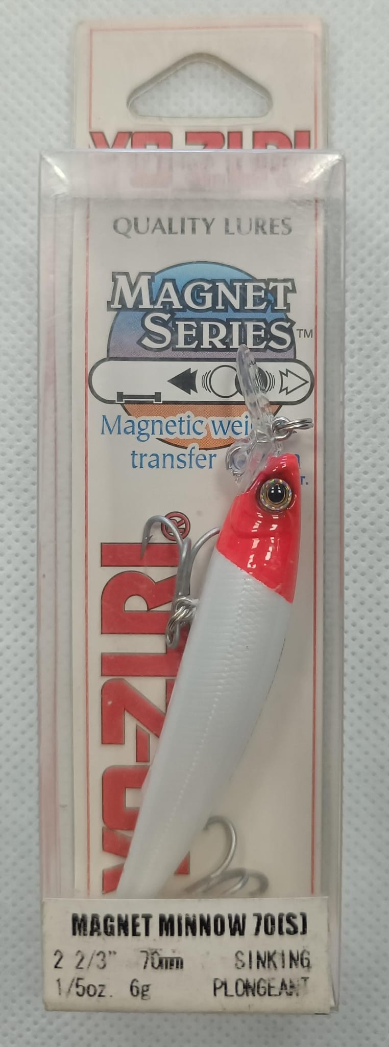 SEÑUELO - YO-ZURI MODELO R730-PRH SEÑUELO MAGNET MINNOW S 70MM