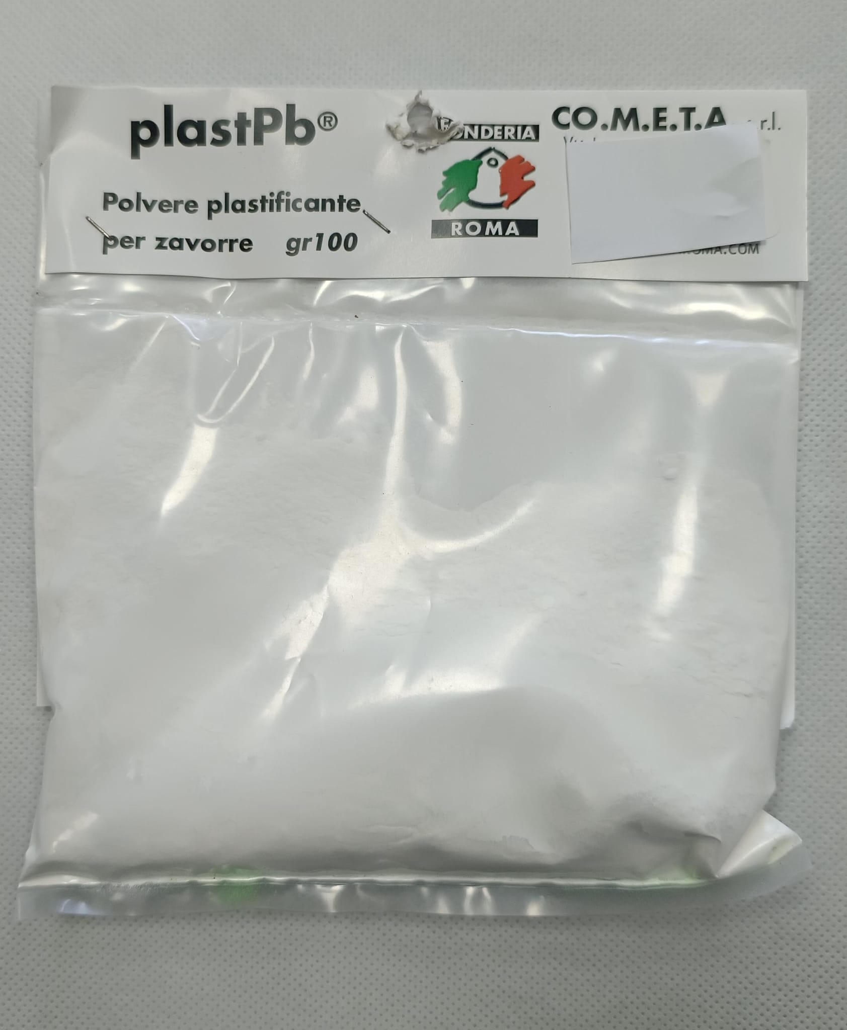 POLVO PLOMO PLASTIFICANTE - PB 64-BLANCO -100GR