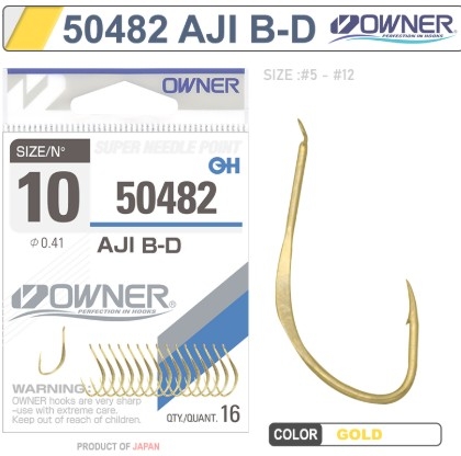 ANZUELO OWNER 50482/9 GOLD