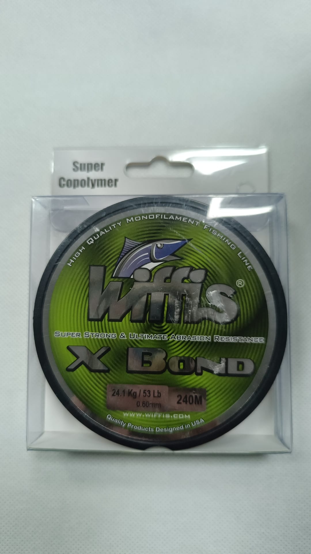 MONOFILAMENTO - WIFFIS XBOND 47LB/21.3KG 275MM