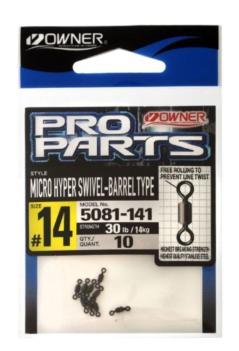 GIRATORIO - STAINLESS BARREL SWIVEL 5081/14 BC OWNER