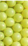 CUENTAS/PERLAS VERDES 4mm 25PCS