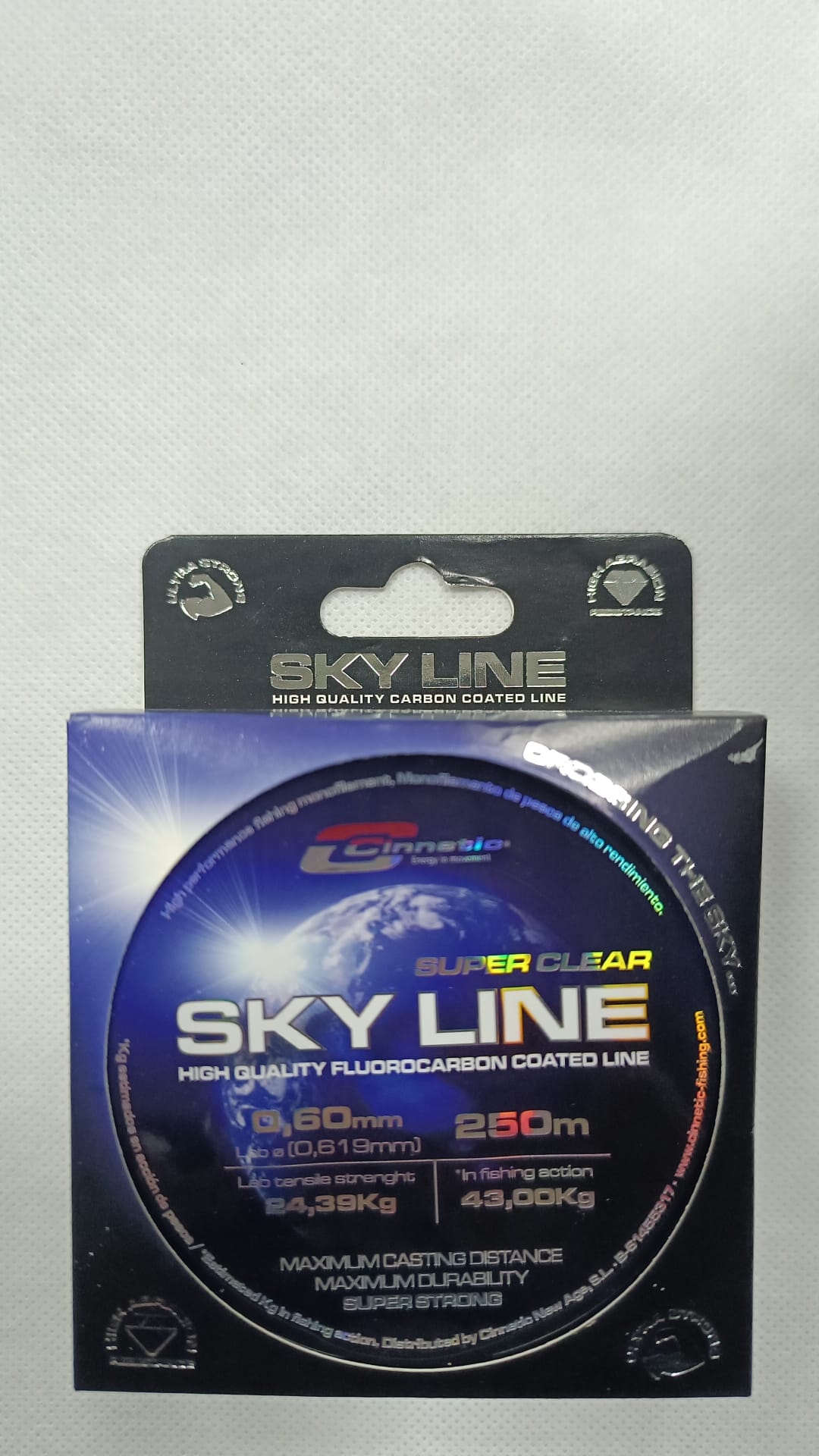 FLUOROCARBON COATED- SKY LINE 150M - CLEAR 0,24