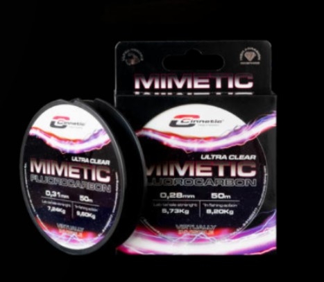 FLUOROCARBON MIMETIC CINNETIC ULTRACLEAR - 0,15mm -50m