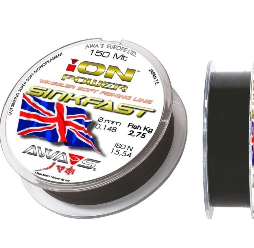 MONOFILAMENTO ION POWER MATCH SINKFAST 0.18 150 MT
