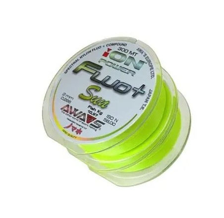 FLUOROCARBONO ION POW.FLUO+SUN 2X300MT CONNEC.0,20
