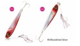SEÑUELO HAYABUSA JIGS JACK EYE ACE 40G - COLOR: 8 BLOODSHED SILVER