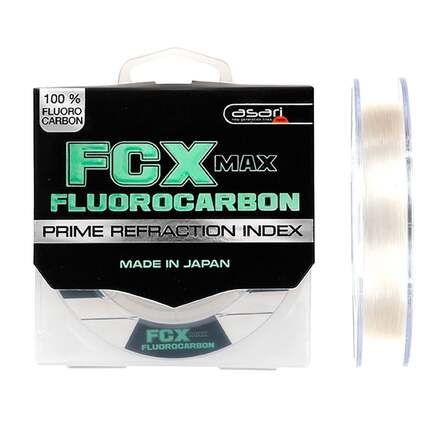 FLUOROCARBONO - B/50m ASARI FCX MAX Transparent 0,45mm