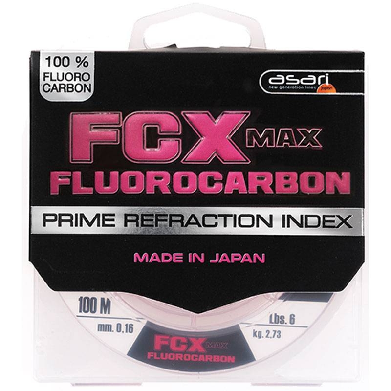FLUOROCARBONO - B/100m ASARI FCX MAX Pink 0,14mm