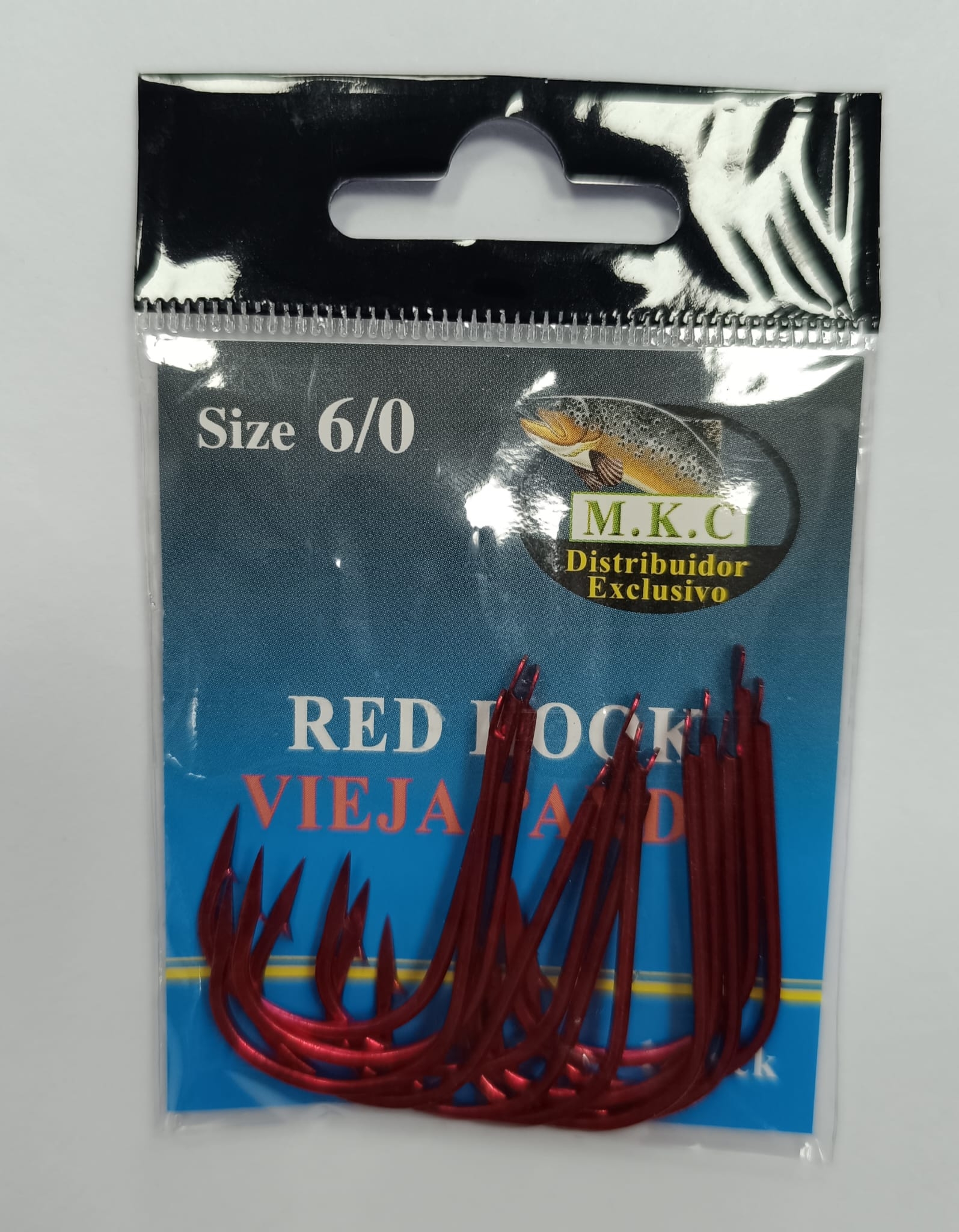 ANZUELO VIEJA ROJO 2/0 12PCSX20PQ