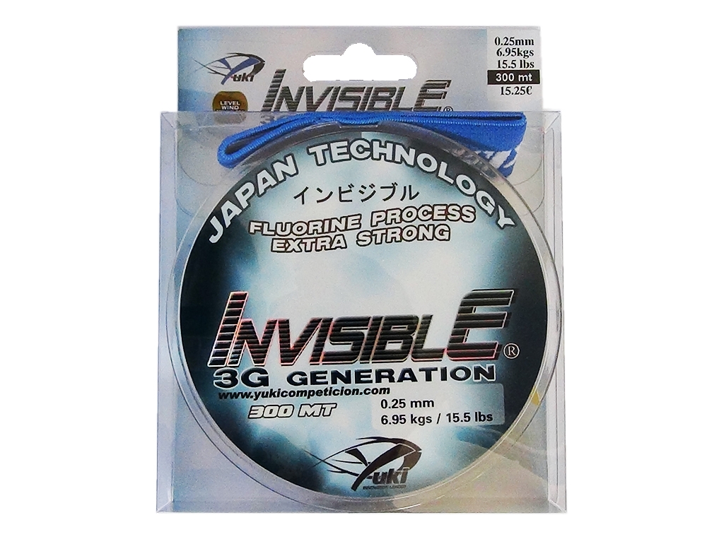FLUOROCARBON COATED - NYLON INVISIBLE 0.203 300MT