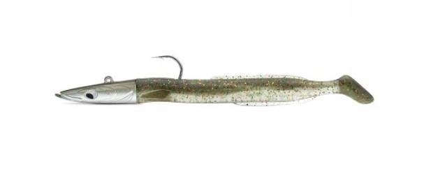 SEÑUELO - YKR softbaits HAPPY EEL 100 MM / 15 GRS BROWN FANTASY
