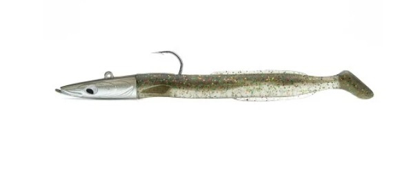 SEÑUELO - YKR softbaits HAPPY EEL 120 MM / 20 GRS BROWN FANTASY