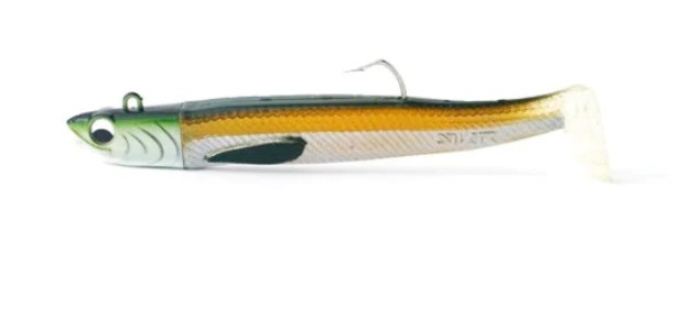 SEÑUELO - YKR softbaits KISU SHAD 70 MM / 10 GRS GREEN NATURAL