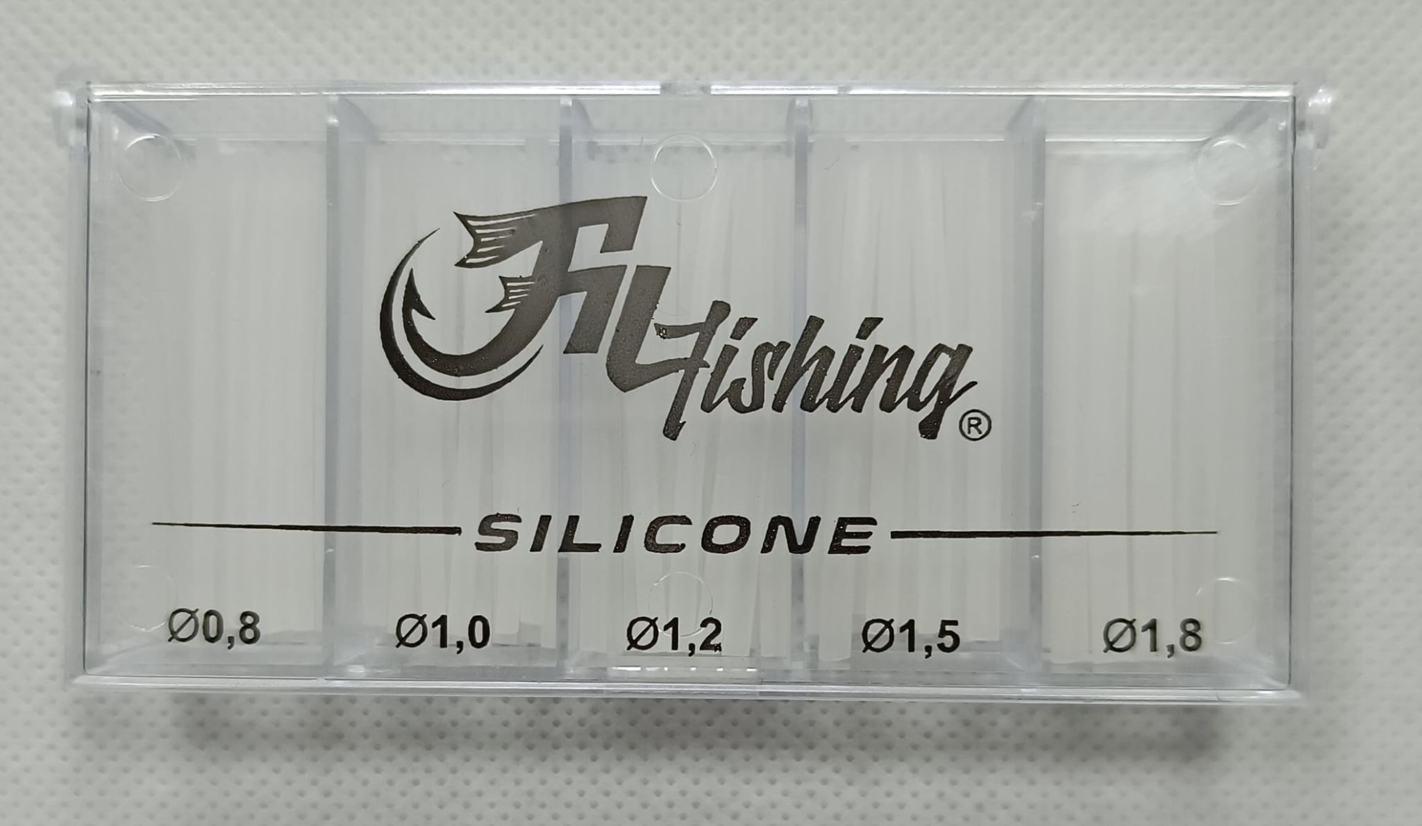 TUBO DE SILICONA - SILICONE TUBE Ø0.8/1.0/1.2/1.5/1.8 mm (10)