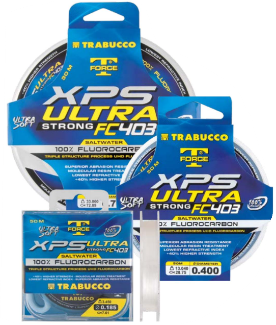 FLUOROCARBONO -T-FORCE XPS ULTRA FC403 SW 50M 0,104