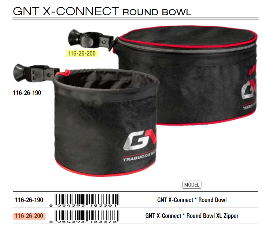CUBO PORTA ENGODO - GNT-X CONNECT GROUNDBAIT