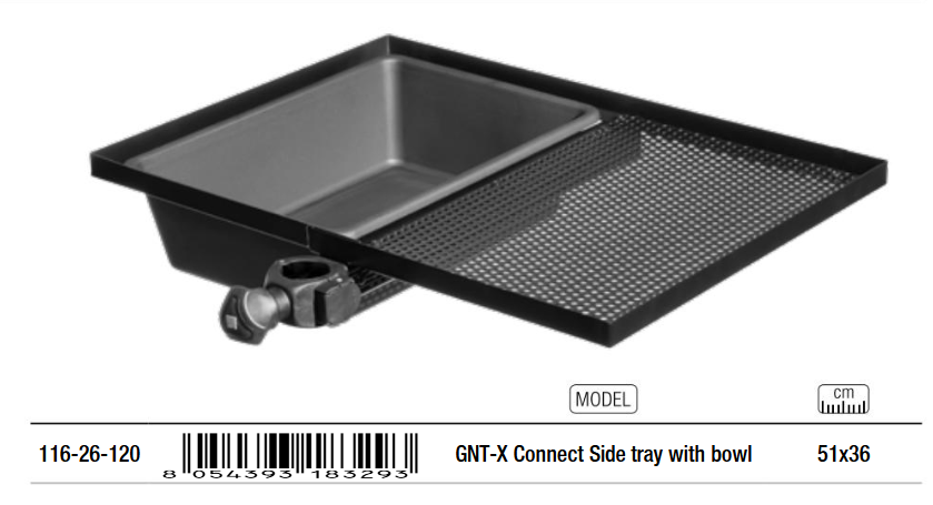 BANDEJA PARA PANCHETO/PANIER - GNT-X CONNECT SIDE PLATE+BASSIN