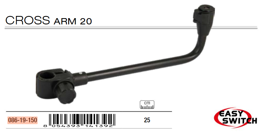 ACCESORIO PANIER - XPS CLAMP 36 EASY SWITCH CROSS ARM 25