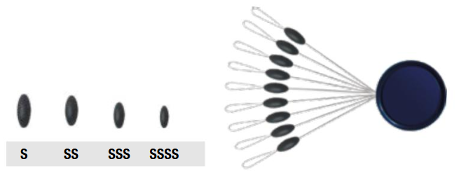 STOPPER COMPETITION S OVAL - RUBBER STOPPER S COMPETITIONf