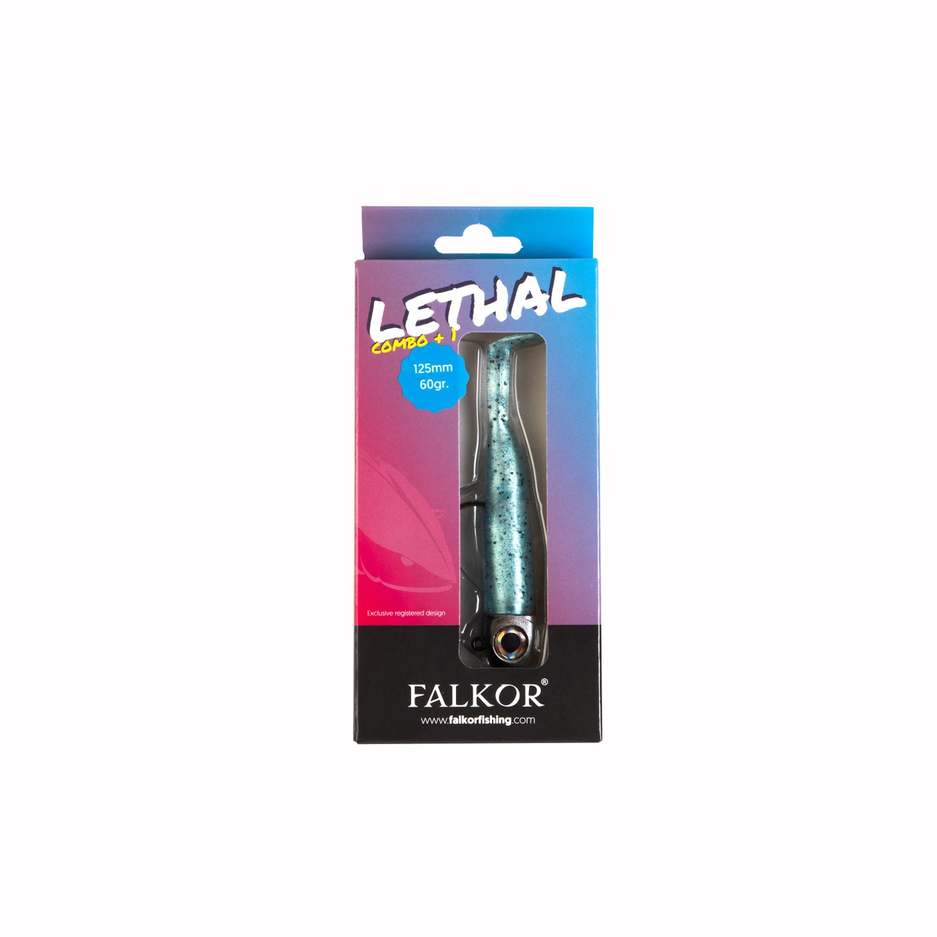 SEÑUELO  FALKOR LETHAL COMBO +1 (M - 100gr - Azul)