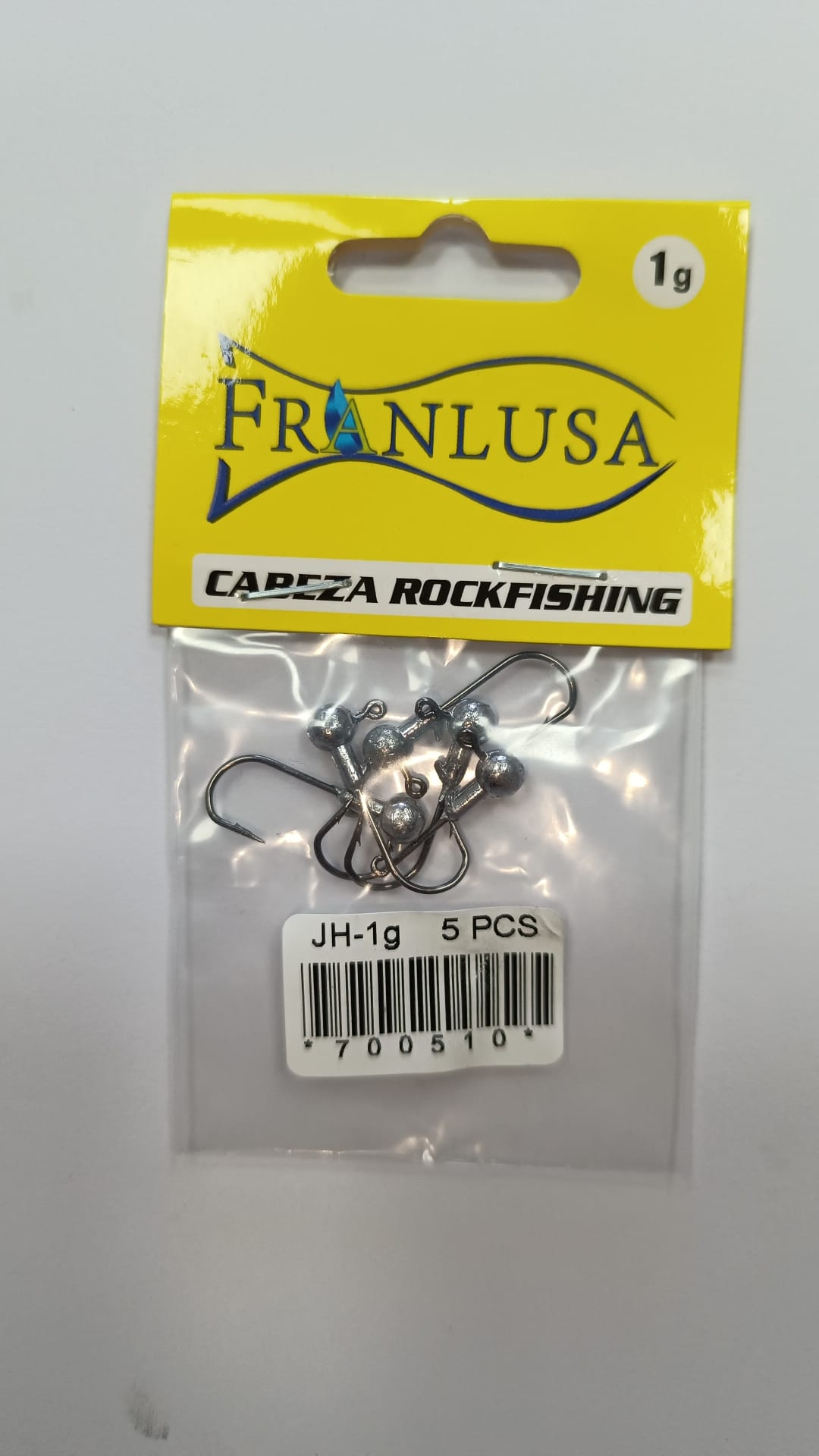 CABEZAS DE ROCKFISHING - 1GR (5PCS)