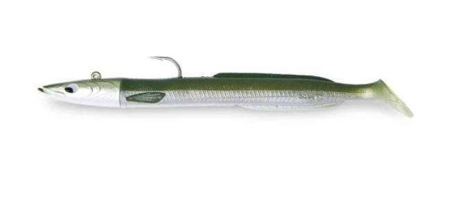 SEÑUELO YKR SOFTBAITS HAPPY EEL 120MM / 20 GRS - GREEN NATURAL