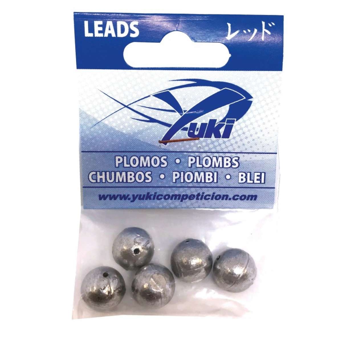 PLOMO BOLO YUKI  - SPHERE LEAD - 8,00GR