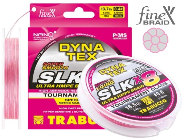 HILO TRENZADO - DYNA TEX SLK X8 SPECIAL EGI 150MT -0.104