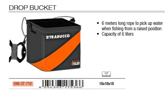 CUBO TRABUCCO - ULTRA DRY EVA DROP BUCKET 18CM
