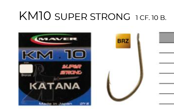 ANZUELO - KATANA MATCH SERIE KM 10 - Nº10