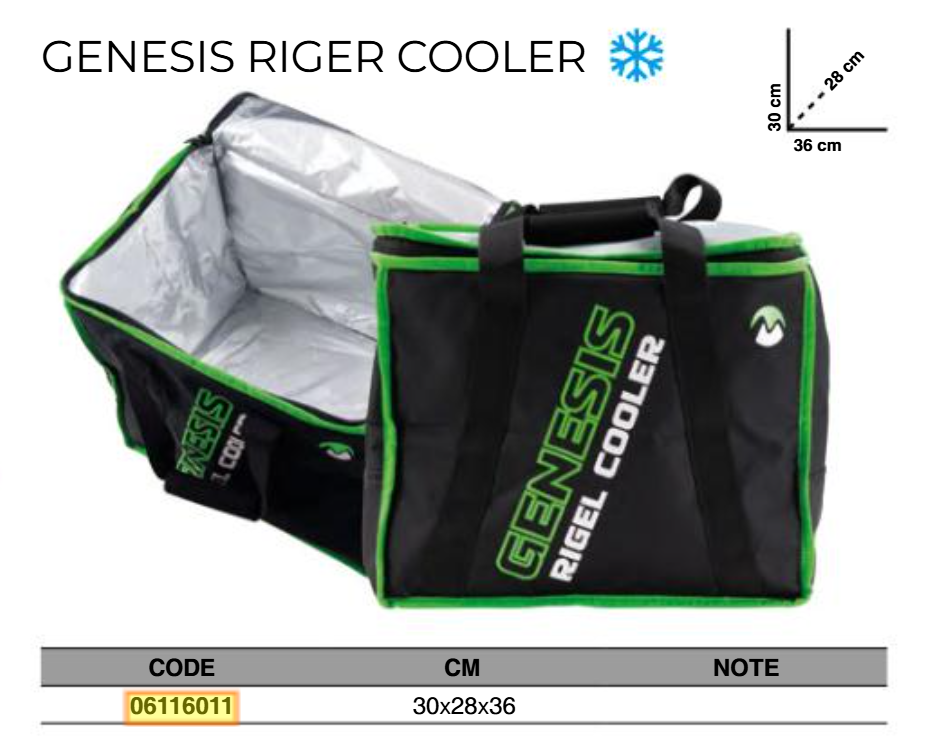 BOLSO MAVER - GENESIS RIGER COOLER - BORSA TERMICA