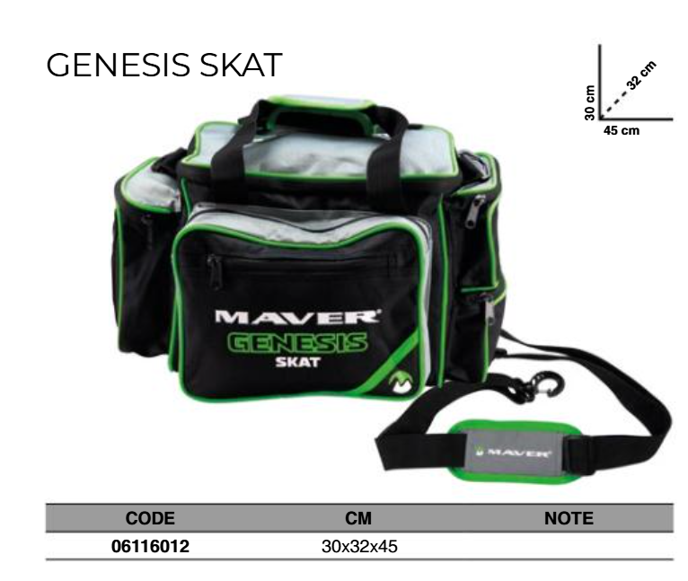 BOLSO MAVER - GENESIS SKAT 45CM