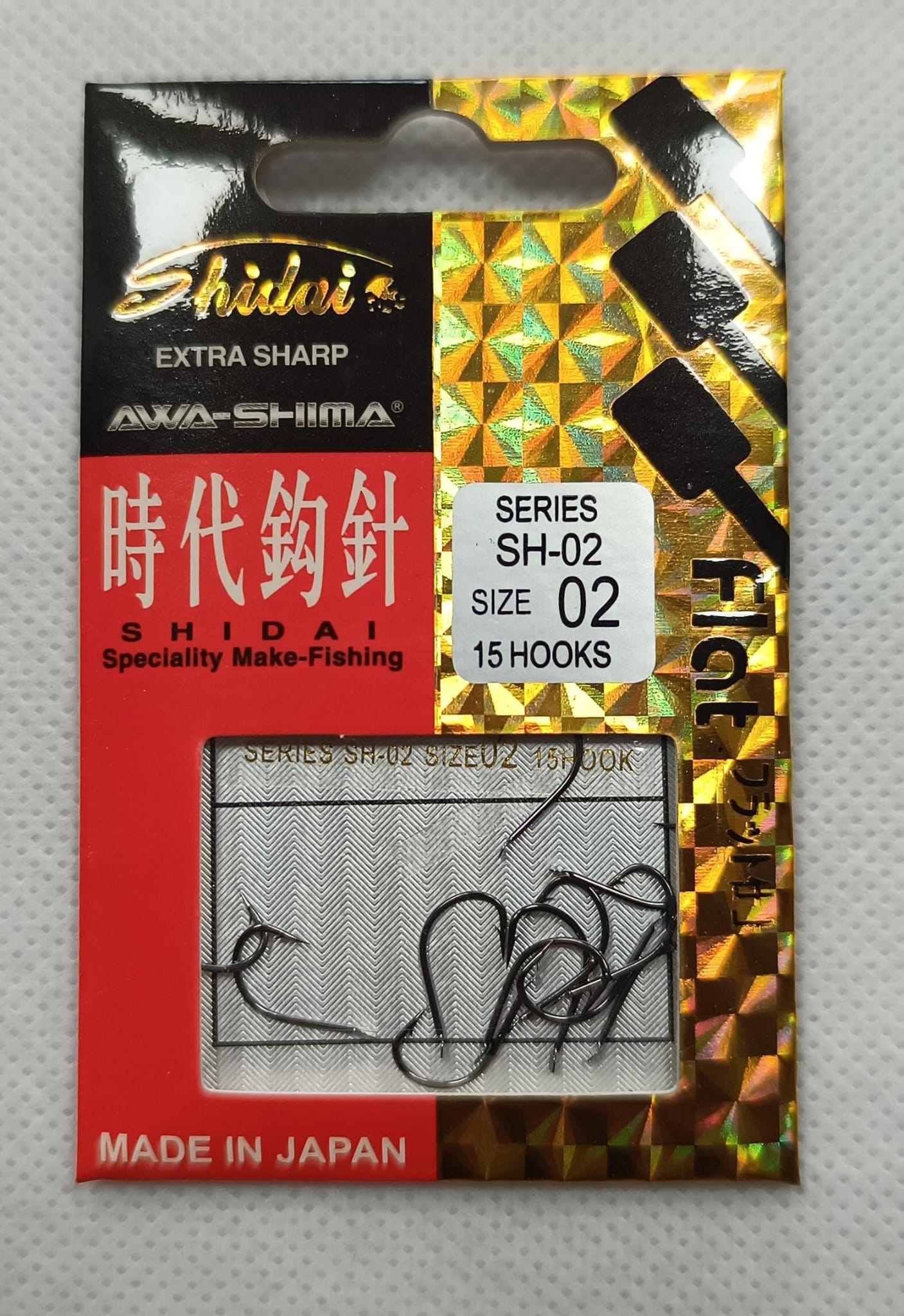 ANZUELO - AWA-SHIMA Nº1+ (15PCS)