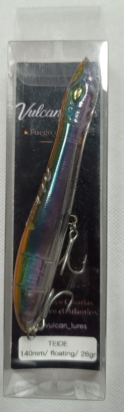 VULCAN LURES TEIDE ARCOIRIS - 140MM - 26GR