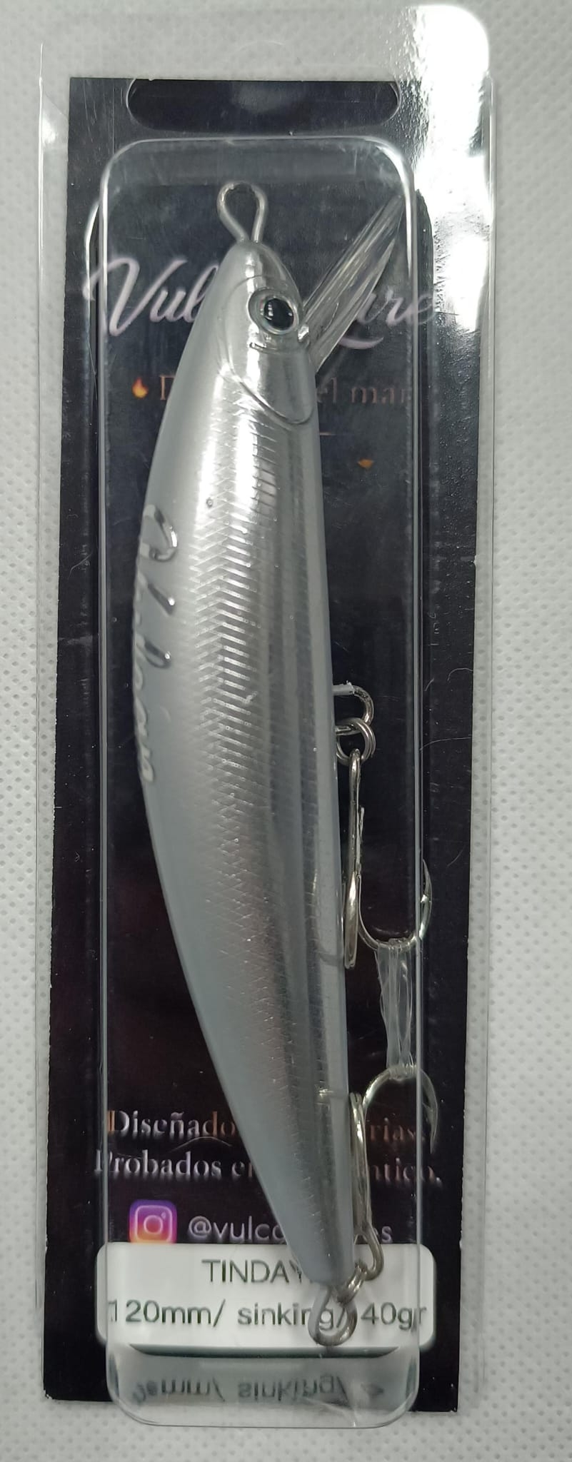 VULCAN LURES TINDAYA BLANCO - 120MM - 40GR