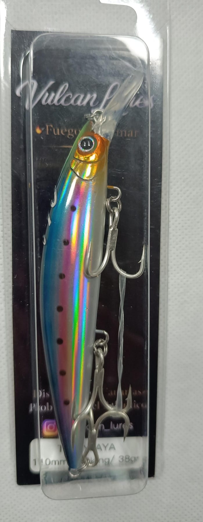 VULCAN LURES TIMANFAYA TORNASOL - 110MM - 38GR