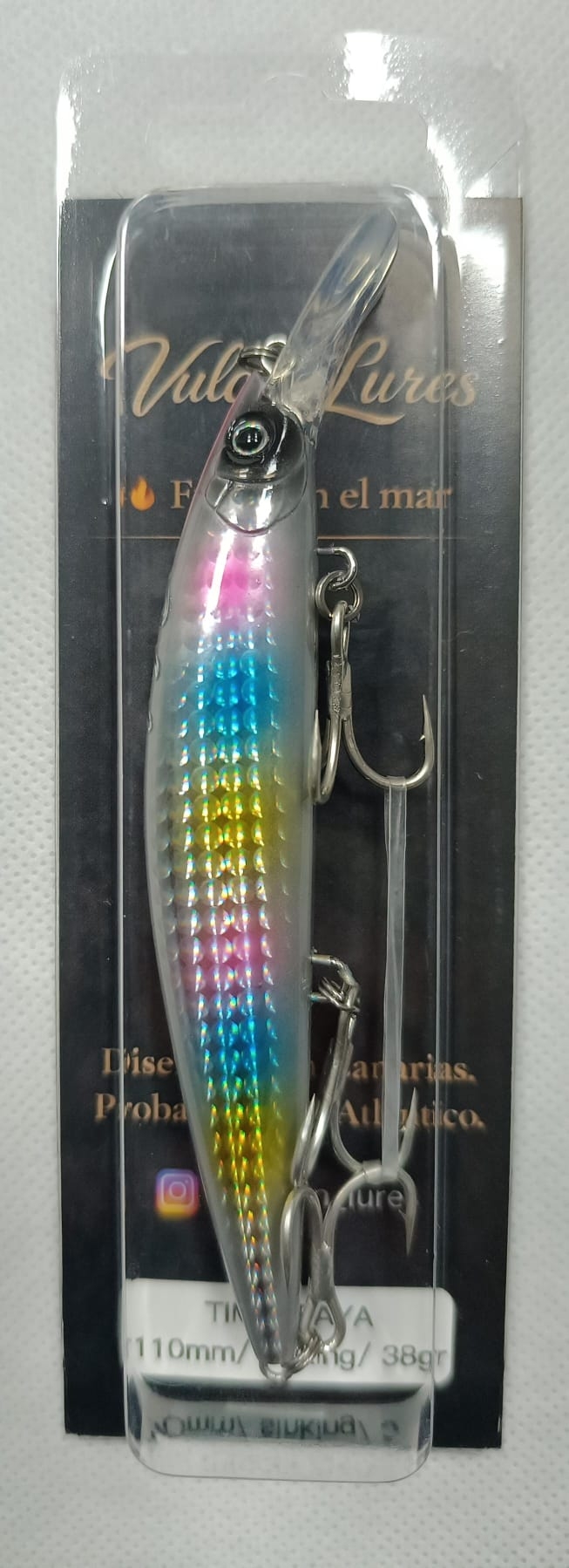 VULCAN LURES TIMANFAYA ARCOIRIS - 110MM - 38GR