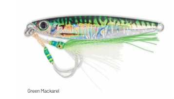 JIG RATLLE GLOW - AZ TRADING - 30GR WITH DOUBLE ASSIST HOOK COLOR: MACKEREL