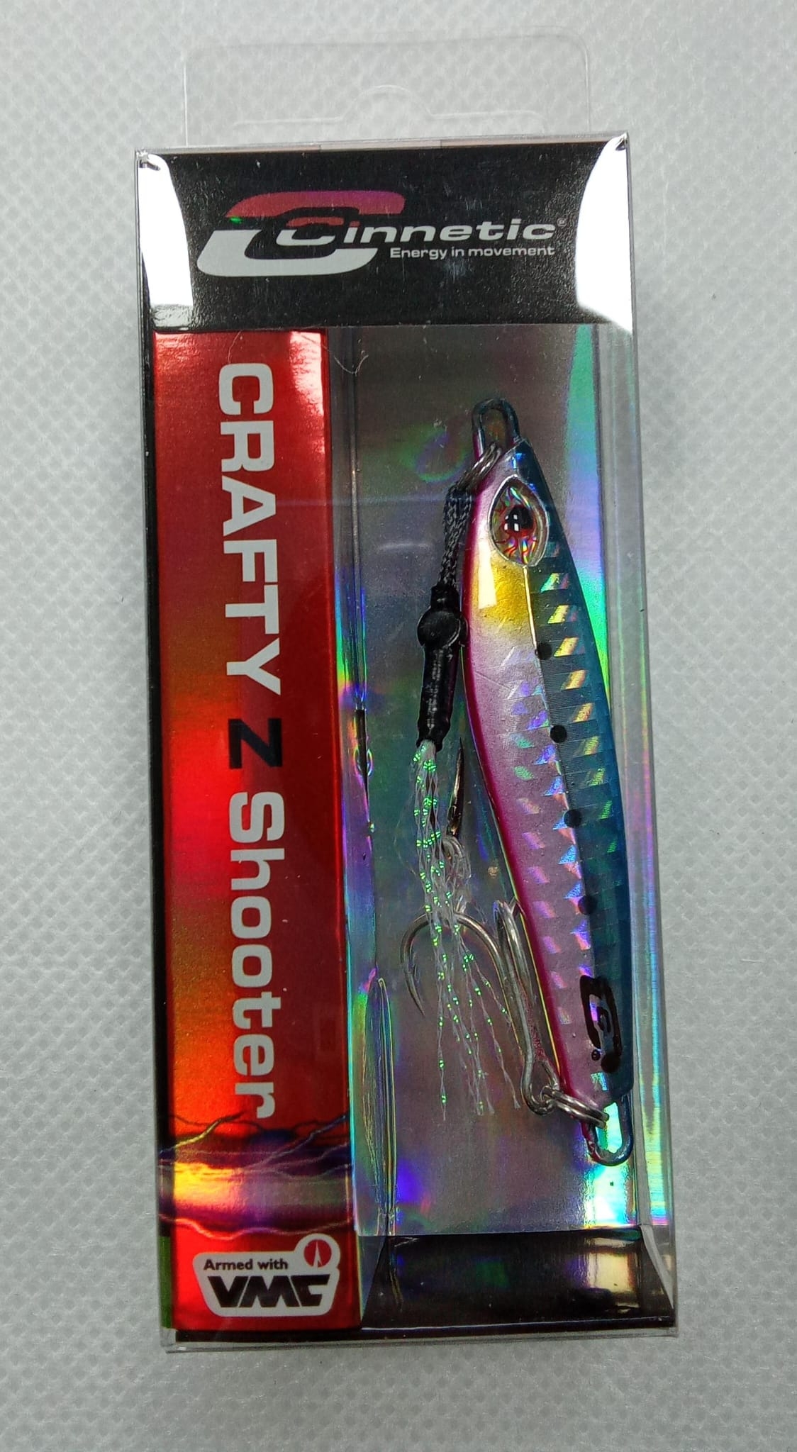 SEÑUELO CINNECTIC - MODELO CRAFTY Z SHOOTER 20G - COLOR Nº19 - BLUE SARDINE-PINK