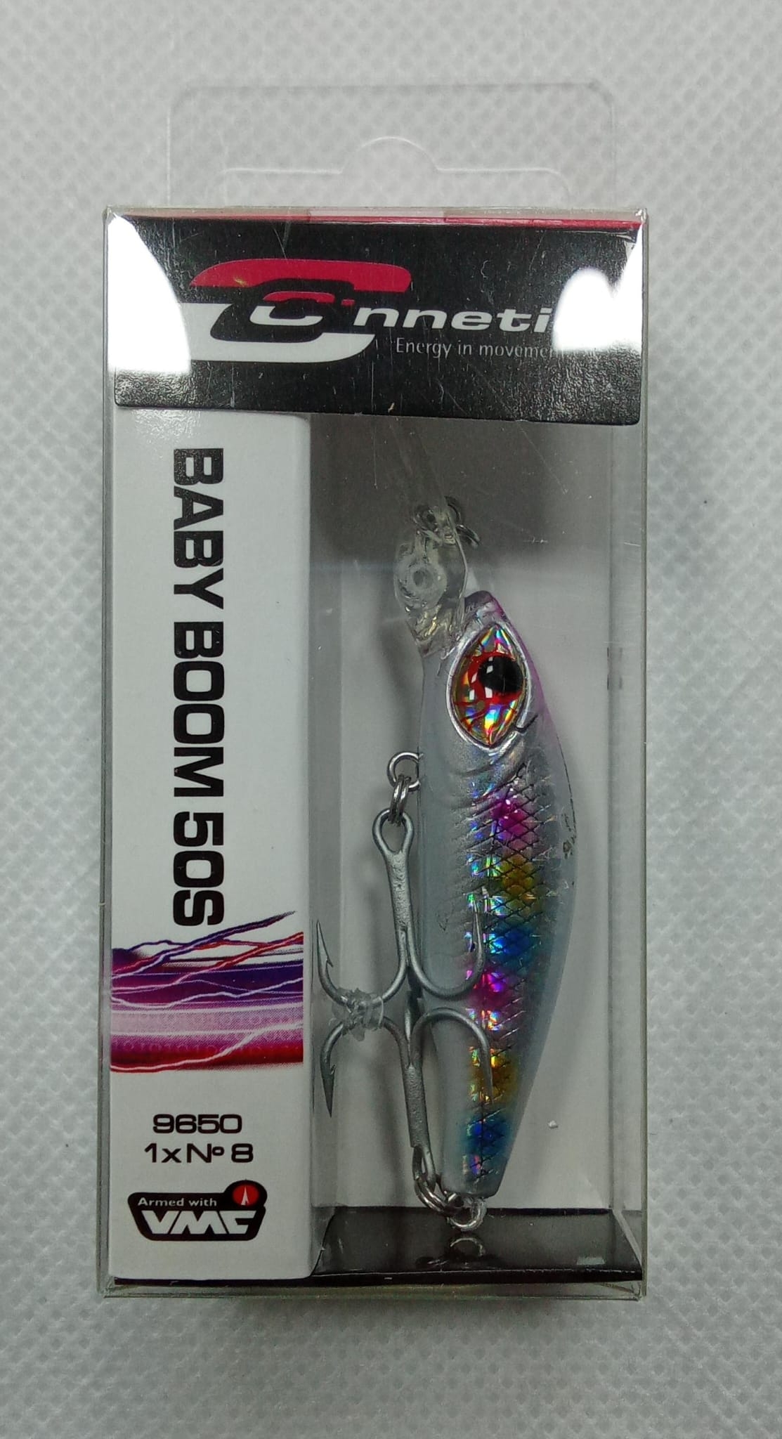 SEÑUELO CINNETIC - MODELO BABY BOOM 50S - 4G - COLOR Nº:11 - RAINBOW