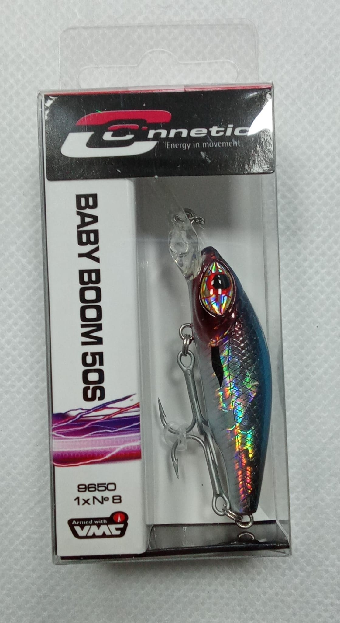 SEÑUELO CINNETIC - MODELO BABY BOOM 50S - 4G - COLOR Nº:5 - NATURAL MULLET