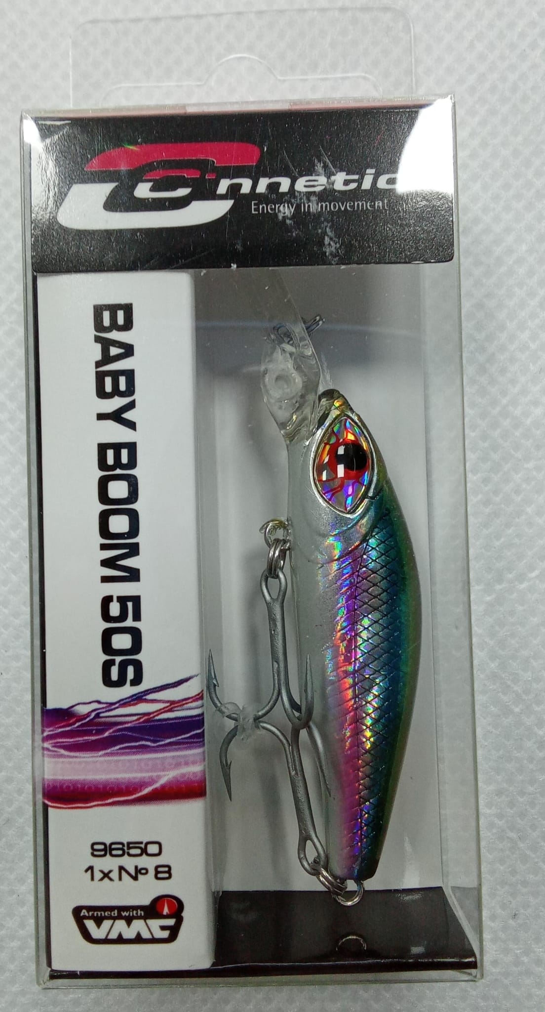 SEÑUELO CINNETIC - MODELO BABY BOOM 50S - 4G - COLOR Nº:2 - ANCHOVY