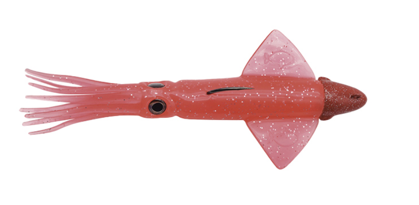 SEÑUELO - Vinilo montaje Xipi JLC 170 mm - 150GR - COLOR:RED SHINY #9
