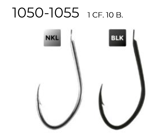 ANZUELO - MAVER KATANA 1050 BARB NICKEL Nº10