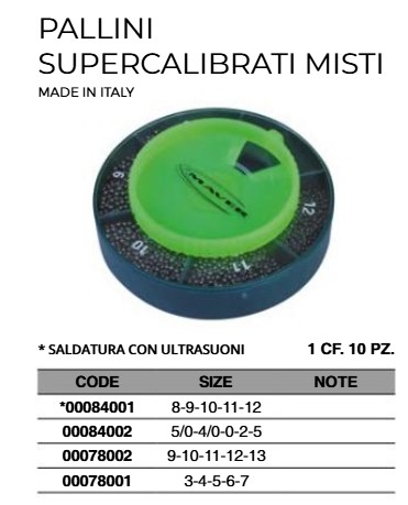 CAJA PLOMOS - MAVER 9,10,11,12,13GR